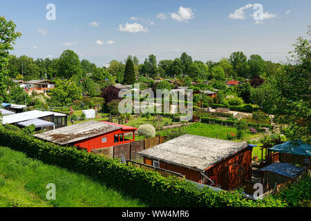 Club d'attribution sur le site de l'Agence internationale de l'Horticultural show à Wilhelmsburg, Hambourg, Allemagne, Europe Banque D'Images