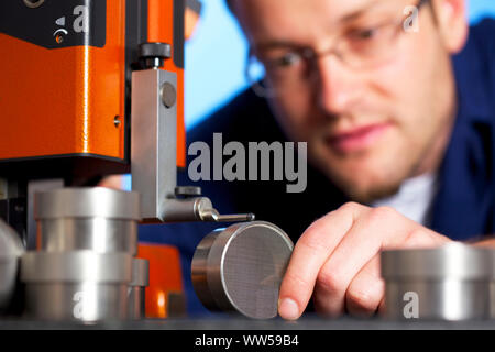 Ingénieur de macro mesurer Banque D'Images