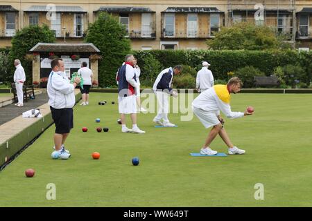 Cheltenham Bowling Club Banque D'Images