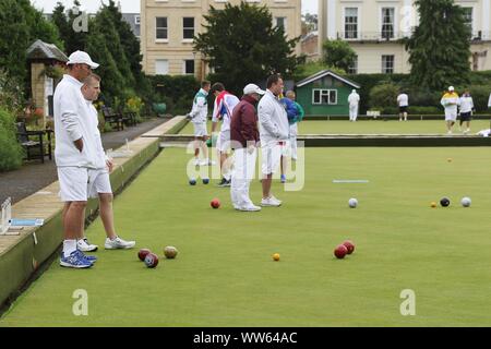 Cheltenham Bowling Club Banque D'Images
