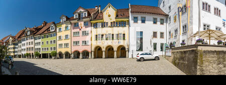 Panorama de la vieille ville médiévale de l'AIT, Saint-Gall Banque D'Images