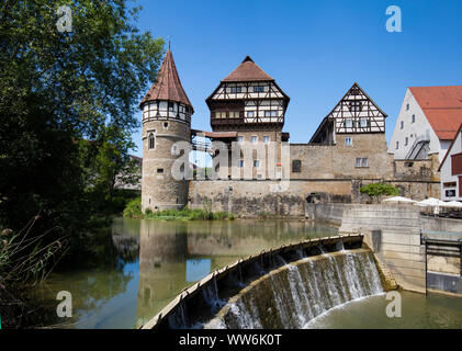 Zollernschloss Balinger, la fin de la forteresse médiévale Banque D'Images