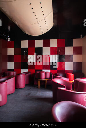 Zara bar et disco, région centrale, Asmara, Erythrée Banque D'Images