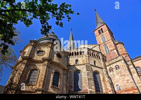 Grande Cathédrale de Saint Peter, Trèves, Rhénanie-Palatinat, Allemagne Banque D'Images