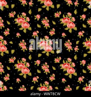 Beau fonds d'écran de fleurs Illustration de Vecteur