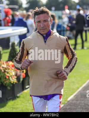 13 septembre 2019, l'Hippodrome de Doncaster, Doncaster, Angleterre ; William Hill Festival St Léger la journée, messieurs ; Frankie Dettori Banque D'Images