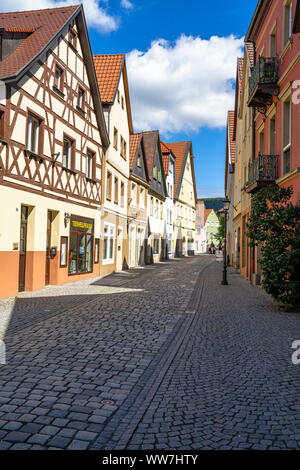 Allemagne, Bavière, scène de rue à Kulmbach Banque D'Images