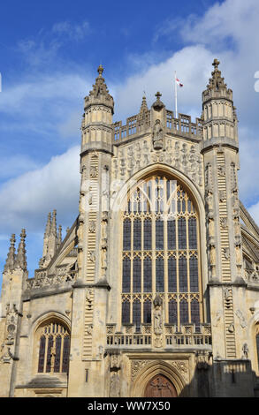 L'Abbaye de Bath, Bath, Somerset, Royaume-Uni Banque D'Images