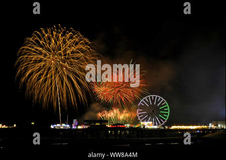 Championnats du monde d'artifice à Blackpool 2019 Banque D'Images