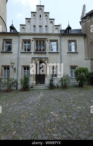 Résidence Altenburg château avec parc et l'orangerie dans la ville d'Altenburg skat, Thuringe, Allemagne Banque D'Images