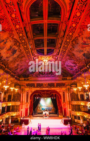 L'Angleterre, Lancanshire, Blackpool, Blackpool Tower Ballroom Banque D'Images