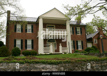 Grande maison dans la West Virginia, USA Banque D'Images