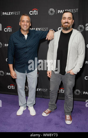 Los Angeles, CA. 13 Sep, 2019. Joe Gatto et Brian Quinn assister au Paley Center for Media's 2019 PaleyFest Fall TV Previews - SCT's 'l'indice de détresse" au Paley Center le 13 septembre 2019 à Beverly Hills, CA. Credit : Arc Sh/Espace d'image/media le poinçon du Paley Center for Media 2019 Paley Fest Fall TV NBC aperçus au Paley Center for Media, 05 septembre 2019 à Beverly Hills,/Alamy Live News Banque D'Images