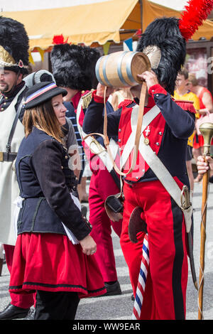 La Miaou festival à Combloux en Août Banque D'Images