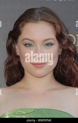 Los Angeles, Californie, USA. 13 Sep, 2019. Mina Sundwall 09/13/2019 La 45e Prix Saturn tenue à l'Avalon Hollywood à Los Angeles, CA Photo par Yurina Abe/HollywoodNewsWire.co Crédit : Hollywood News Wire Inc./Alamy Live News Banque D'Images