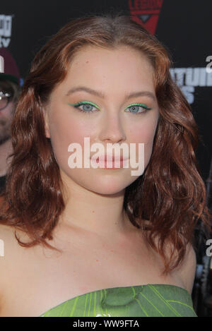 Los Angeles, Californie, USA. 13 Sep, 2019. Mina Sundwall 09/13/2019 La 45e Prix Saturn tenue à l'Avalon Hollywood à Los Angeles, CA Photo par Yurina Abe/HollywoodNewsWire.co Crédit : Hollywood News Wire Inc./Alamy Live News Banque D'Images