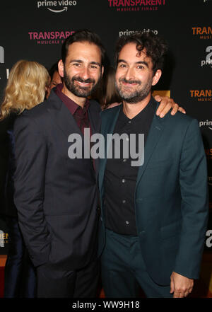 Los Angeles, Ca. 13 Sep, 2019. Erik Liberman, Jay Duplass, à la première de 'Amazon' Transparent Musicale Finale du Regal Cinemas L.A. Vivre à Los Angeles, Californie le 13 septembre 2019. Credit : Faye Sadou/media/Alamy Punch Live News Banque D'Images