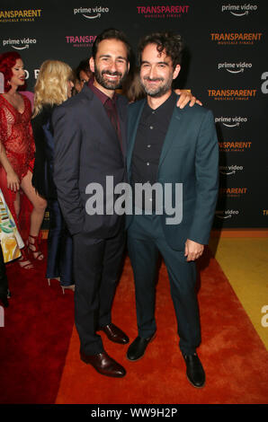 Los Angeles, Ca. 13 Sep, 2019. Erik Liberman, Jay Duplass, à la première de 'Amazon' Transparent Musicale Finale du Regal Cinemas L.A. Vivre à Los Angeles, Californie le 13 septembre 2019. Credit : Faye Sadou/media/Alamy Punch Live News Banque D'Images