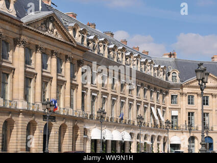 Palace Hotel Ritz, place Vendôme, Paris, France Banque D'Images