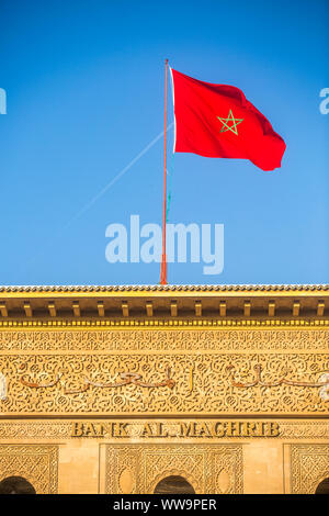 Rabat, Maroc - le 9 avril 2019 : Musée de Bank Al Maghrib à Rabat, Maroc. Banque D'Images