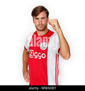 Amsterdam, Pays-Bas. 13 Sep, 2019. AMSTERDAM, 13-09-2019, l'Eredivisie néerlandaise Football la saison 2019/2020 . Nico Tagliafico Ajax player Crédit : Pro Shots/Alamy Live News Banque D'Images