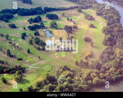 Observatoire du roi à Richmond Park, Surrey de l'air Banque D'Images