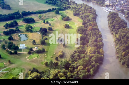 Observatoire du roi à Richmond Park, Surrey de l'air Banque D'Images