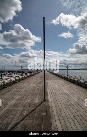 Jetée de Torquay Banque D'Images