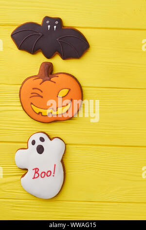 Biscuits au sucre pour Halloween partie. Banque D'Images