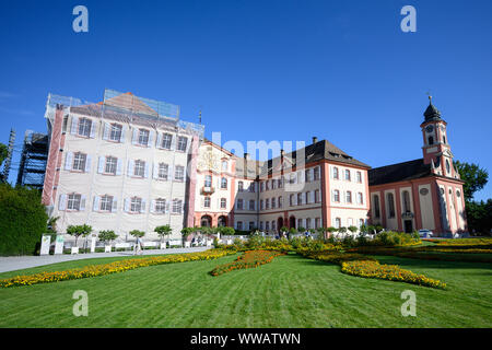 03 septembre 2019, Baden-Wuerttemberg, Constance : Le château de l'Ordre Teutonique sur l'île de Mainau. Photo : Sebastian Gollnow/dpa Banque D'Images