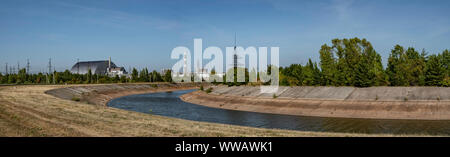 Centrale nucléaire de Tchernobyl Banque D'Images