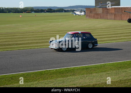 Goodwood Revival 13 Septembre 2019 - St Mary's Trophy - 1958 Austin A40 conduit par Rob Myers Banque D'Images