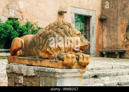 Le jardin Jardins de Alfabia à Mallorca Banque D'Images