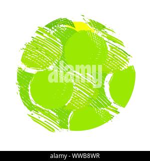 Abstract Background Circle Illustration de Vecteur