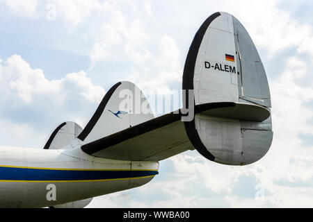 Lufthansa Lockheed L-1049 Super Constellation Banque D'Images