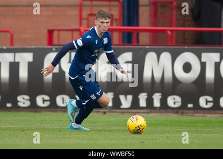 Dundee, Royaume-Uni. 14Th Sep 2019. 14 septembre 2019 ; Dens Park, Dundee, Écosse ; Championnat écossais, Dundee Football Club contre Alloa Athletic ; Josh McPake de Dundee - usage éditorial : Action Crédit Plus Sport Images/Alamy Live News Banque D'Images