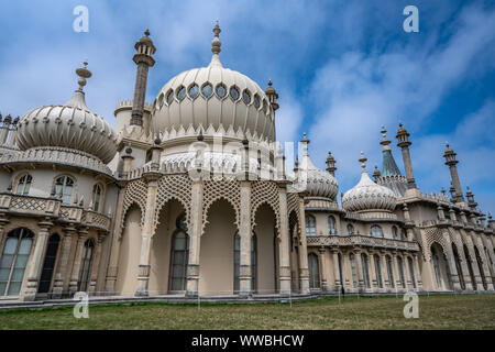 BRIGHTON, Royaume-Uni - 24 juillet : c'est le Pavillon Royal un palais historique et populaire destination de voyage le 24 juillet 2019 à Brighton Banque D'Images