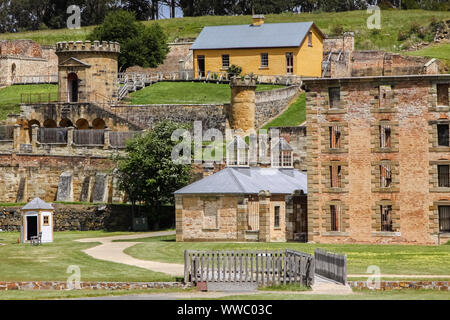 Les bâtiments historiques du site du patrimoine mondial Port Arthur, Tasmanie, Australie Banque D'Images