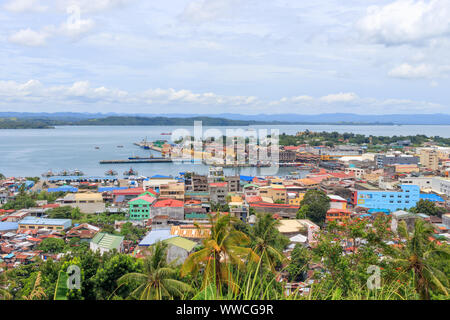 Vue Sur La Ville De Tacloban Banque D'Images