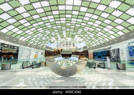 Festival de sculpture à Doha City Shopping Mall, au Qatar Banque D'Images