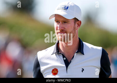 Badhoevedorp, Pays-Bas. 15 Sep, 2019. BADHOEVEDORP, 15-09-2019, l'International, tournée européenne. Wil Besseling au cours de la KLM Dutch Open 2019 round 4 : Crédit Photos Pro/Alamy Live News Banque D'Images