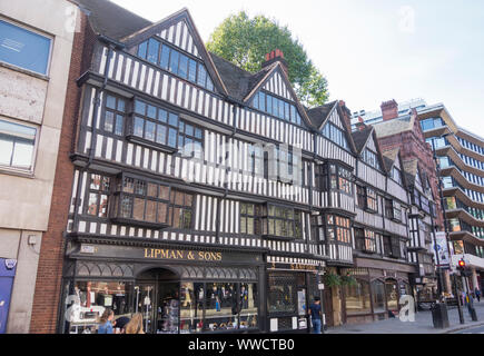 Staple Inn, High Holborn, London, England, UK Banque D'Images