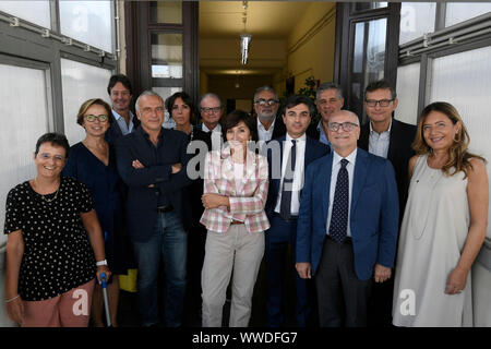 Rome, Italie. 15 Sep, 2019. Photo de groupe des candidats dans le CSM Élections partielles du 6 et 7 octobre au siège de l'ANM (Luigi Mistrulli/Fotogramma, Rome - 2019-09-15) p.s. la foto e' utilizzabile nel rispetto del contesto dans cui e' stata scattata, e senza intento del diffamatorio decoro delle persone rappresentate indépendant Crédit : Photo Agency Srl/Alamy Live News Banque D'Images