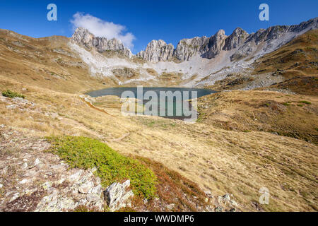 Ibon de Acherito Acherito - lac, Valle de hecho, Huesca, Espagne Banque D'Images