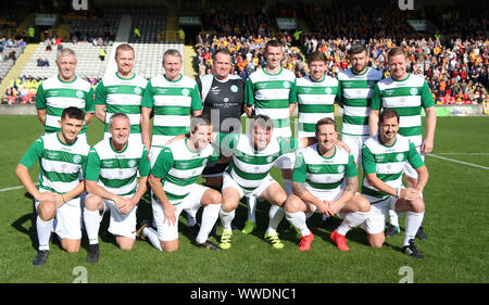Glasgow, Royaume-Uni. 15 Sep, 2019. 15 septembre 2019 ; le contrôle de l'énergie Stadium, Glasgow, Écosse ; Kris Doolan Testimonial, Partick Thistle XI et XI ; celte Celtic XI lineup - usage éditorial : Action Crédit Plus Sport Images/Alamy Live News Banque D'Images
