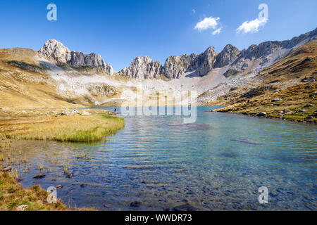 Ibon de Acherito Acherito - lac, Valle de hecho, Huesca, Espagne Banque D'Images