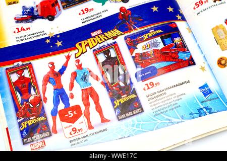 View of a Toy Catalogue Sale Banque D'Images