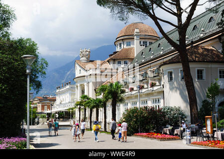 Kurhaus Merano/Meran, Tyrol du Sud, Italie, Banque D'Images