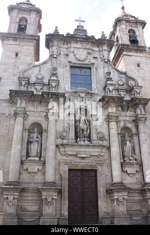 La Corogne - l'église de San Jorge Banque D'Images