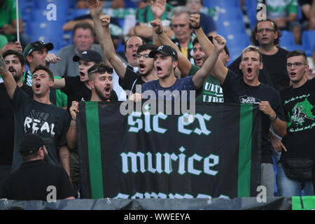 Rome, Italie. 15 Sep, 2019. Rome, Italie - 15 septembre 2019 - en action au cours de la Serie A match de football AS Roma et Sassuolo, au Stade olympique de Rome. Agence Photo crédit : indépendante/Alamy Live News Banque D'Images